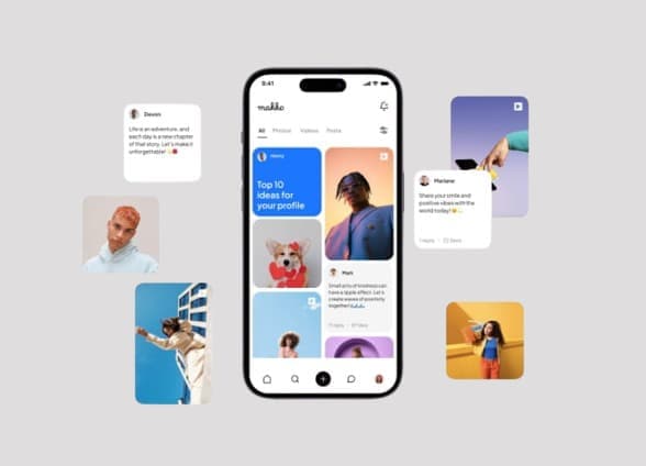 UX/UI Mobile Application Design for a Social Network