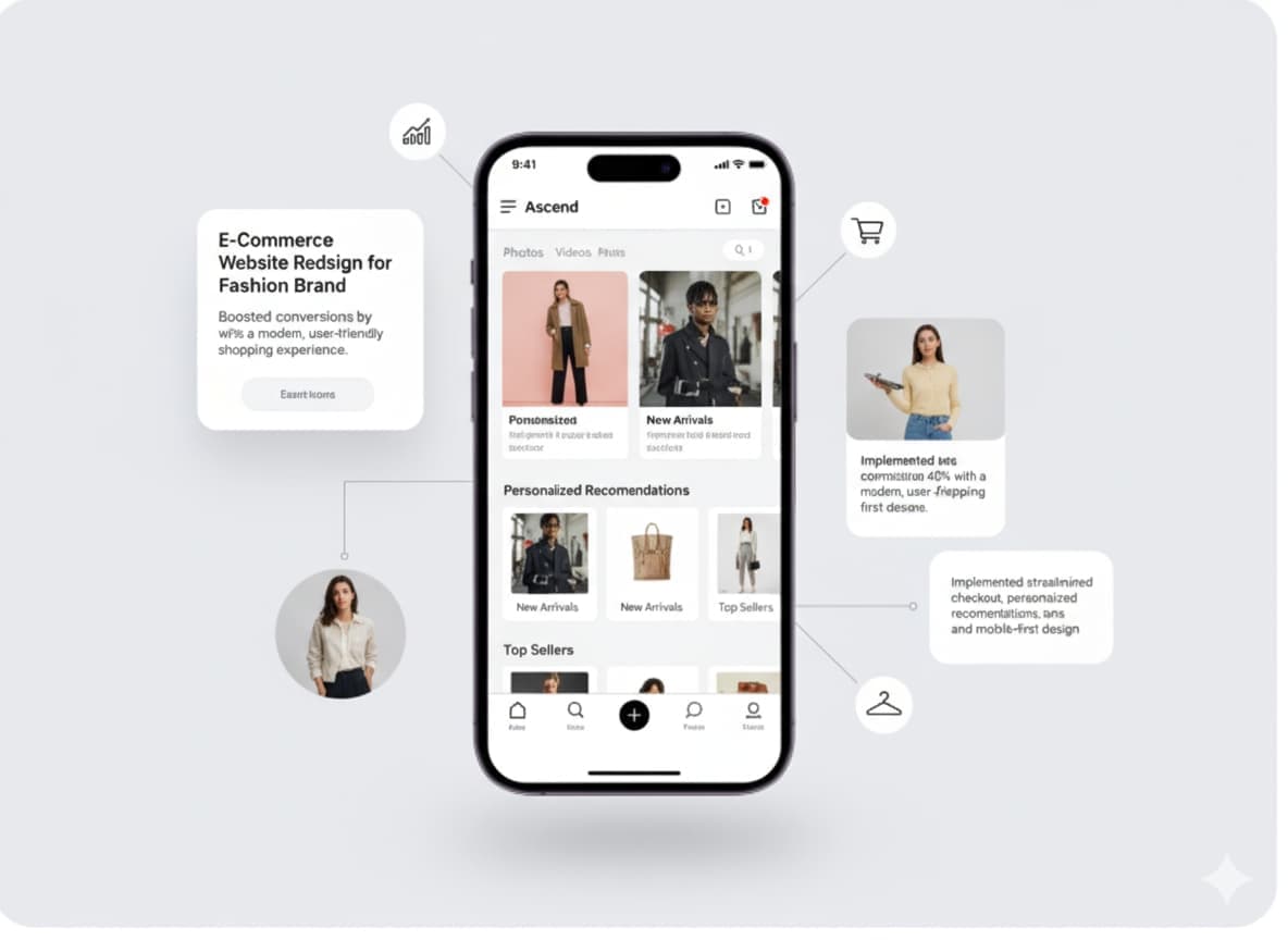 E-Commerce Website Redesign for Fashion Brand